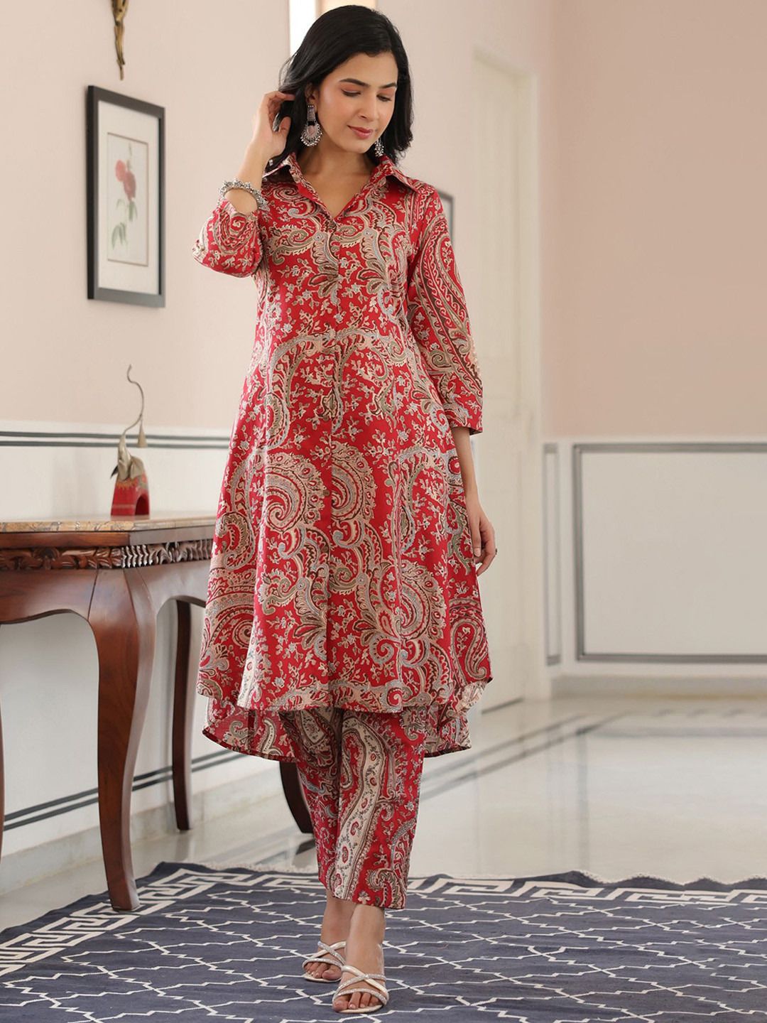 Tunic Palazzos Co-ords Set-image-40