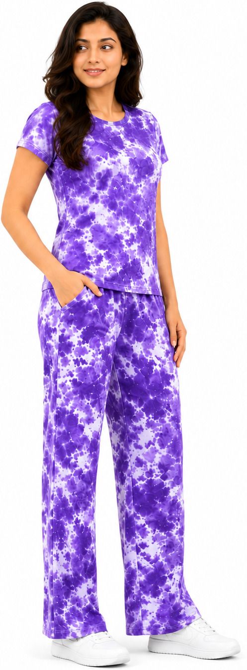 Tshirt Pant Co-ords Set-image-1
