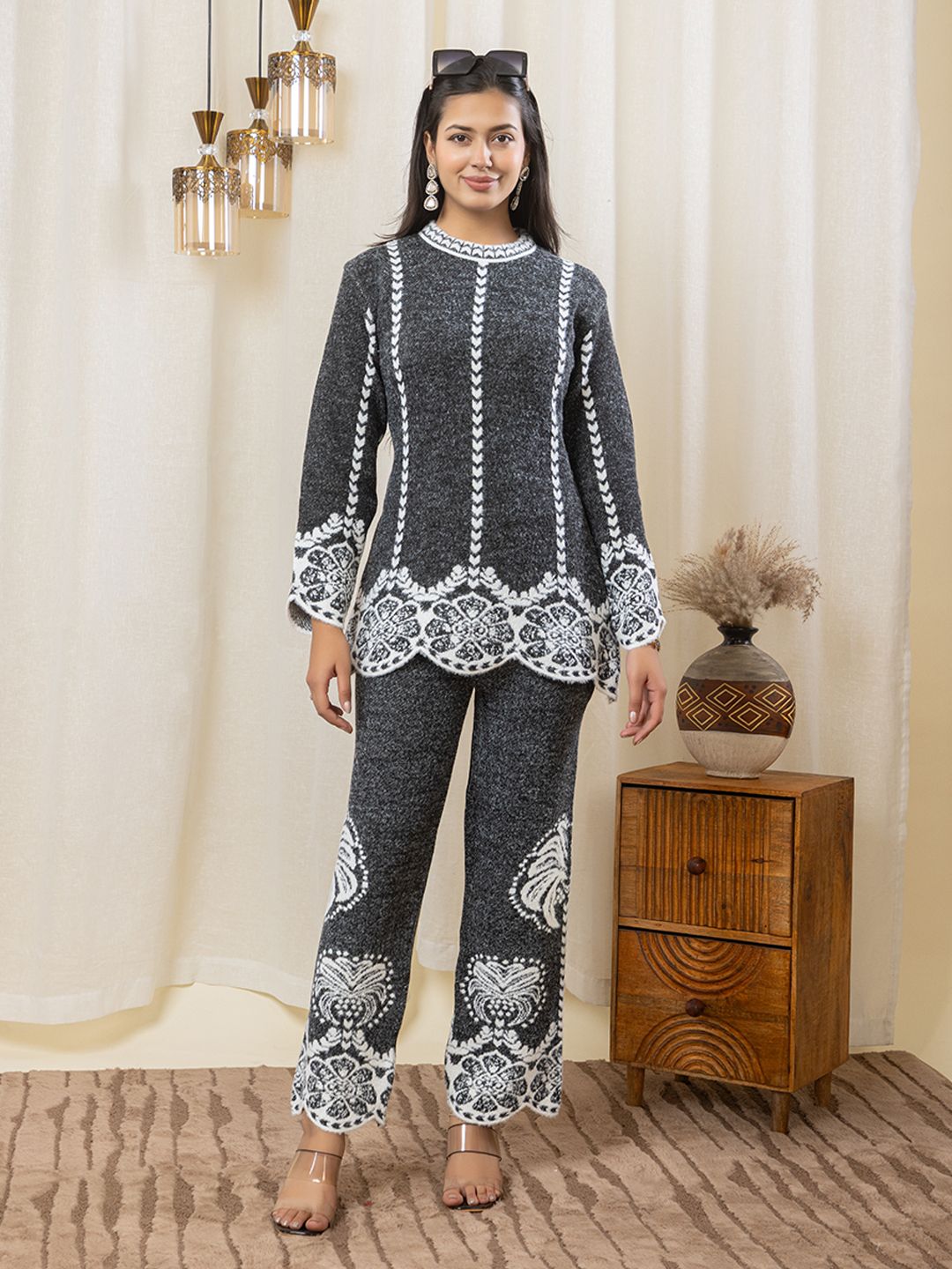 tanisha fashion Tunic Pant Co-ords Set-picture-2
