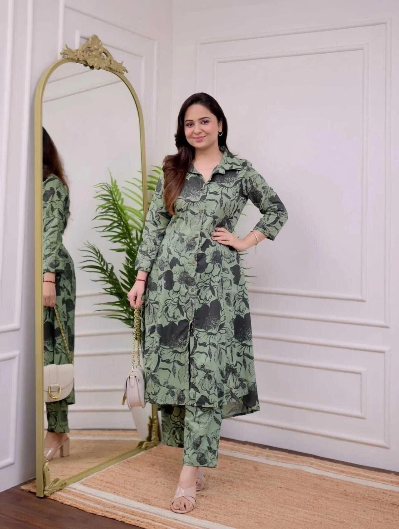 navnari Tunic Pant Co-ords Set-picture-26