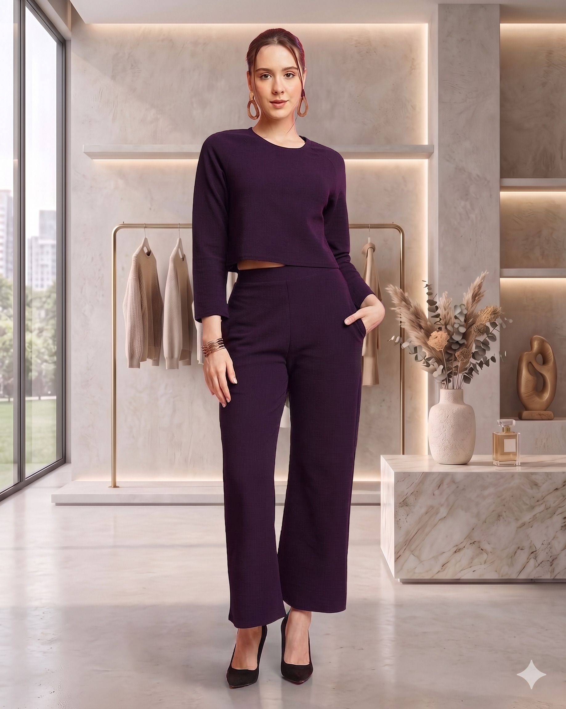 koshel Tshirt Palazzos Co-ords Set-picture-38