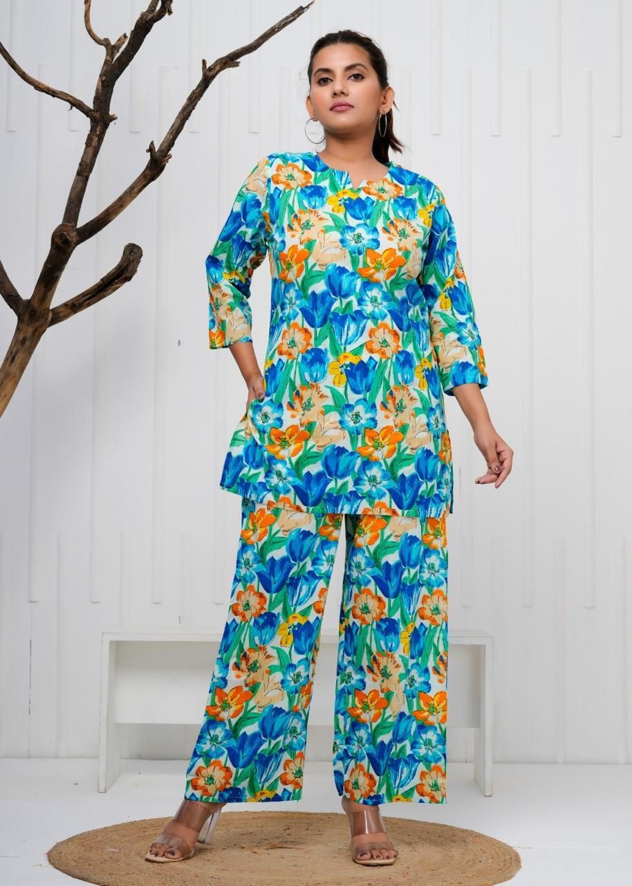 Tunic Palazzos Co-ords Set-image-32