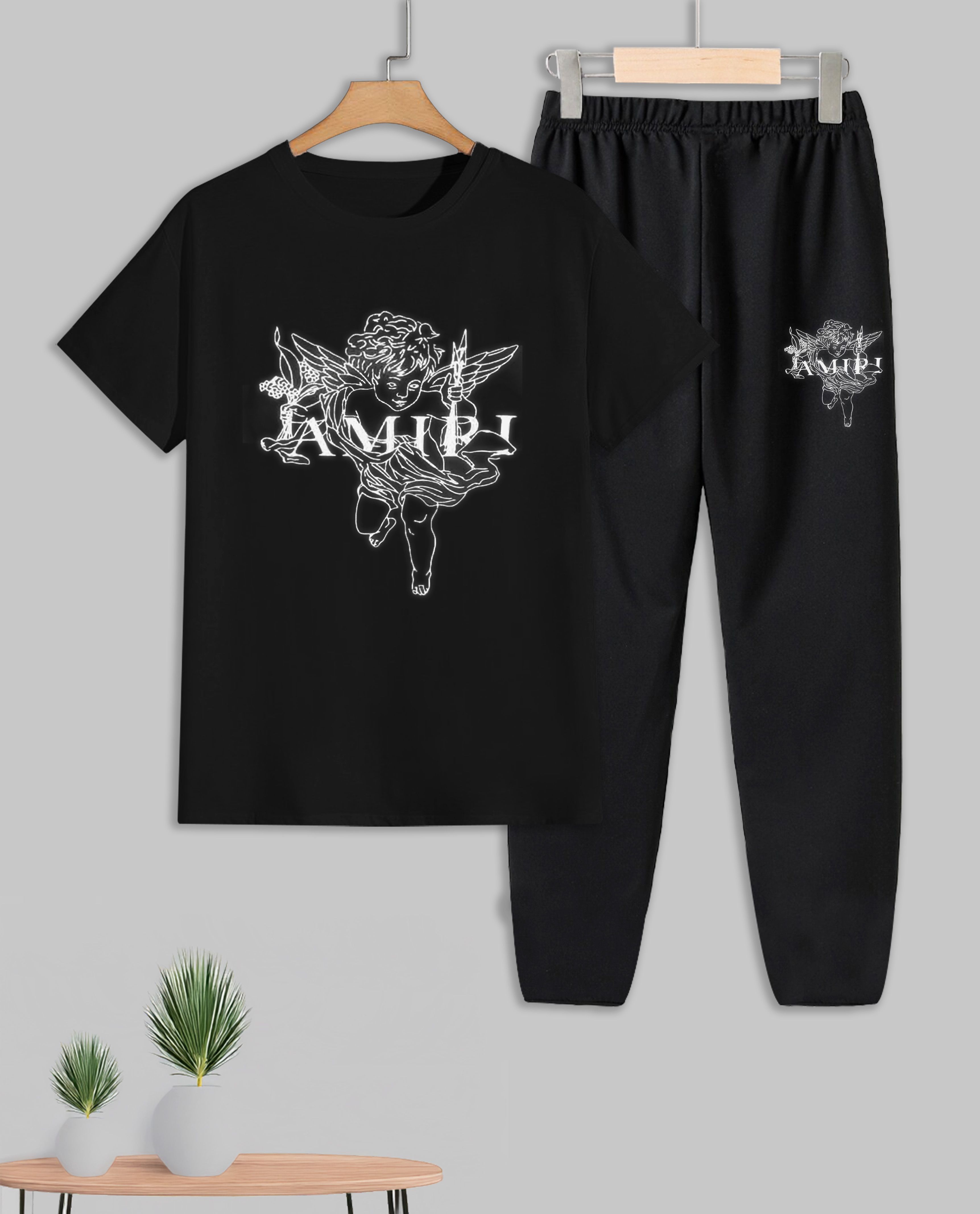 joggers park Tshirt Pant Co-ords Set-picture-26