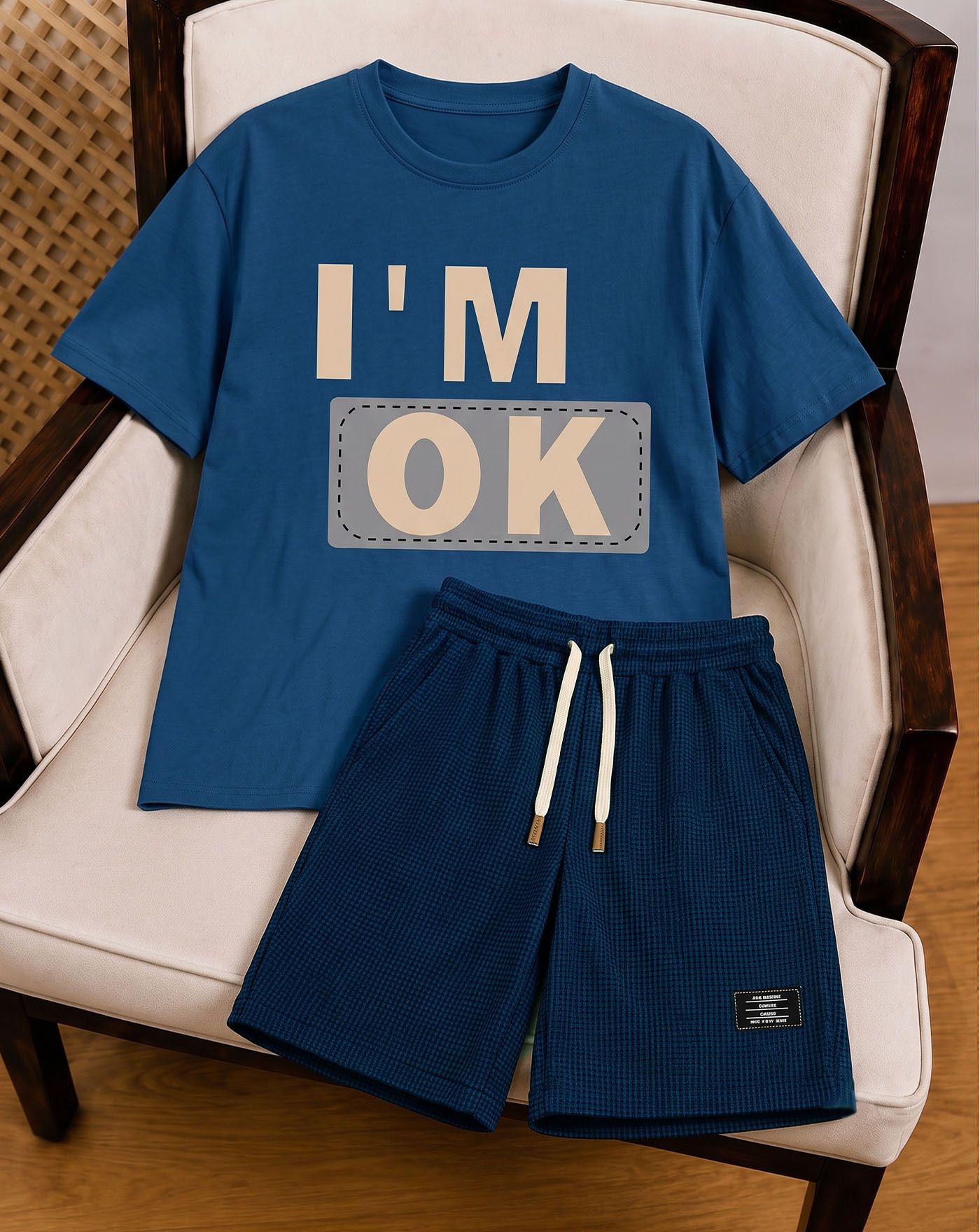 enitor Tshirt Regular Shorts Co-ords Set-picture-30