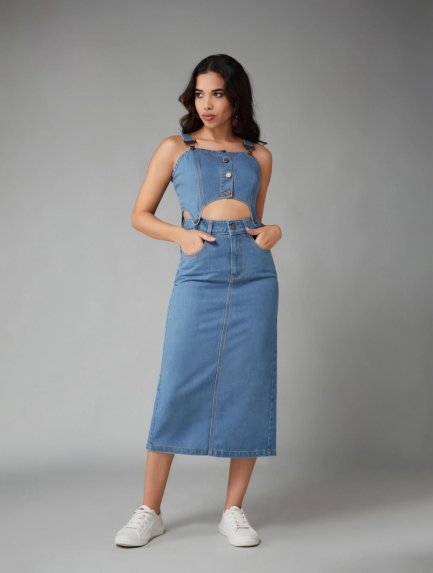 dolce crudo Top Skirt Co-ords Set-picture-39