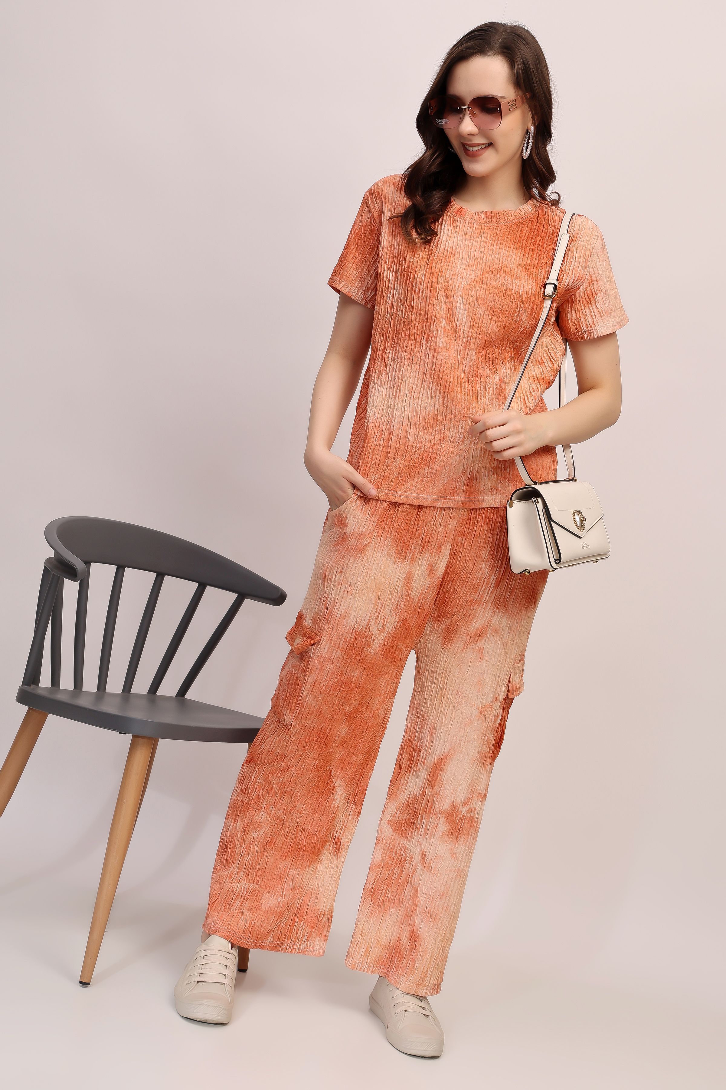 Top Palazzos Co-ords Set-image-49