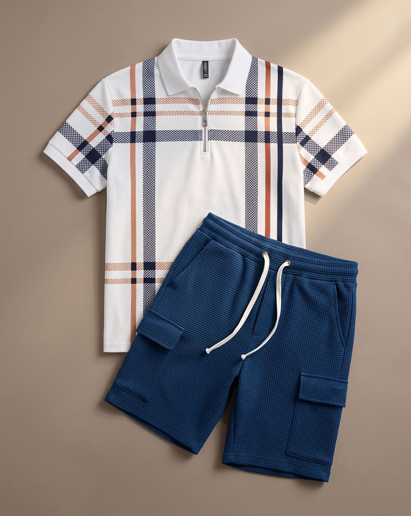 Tshirt Regular Shorts Co-ords Set-image-47