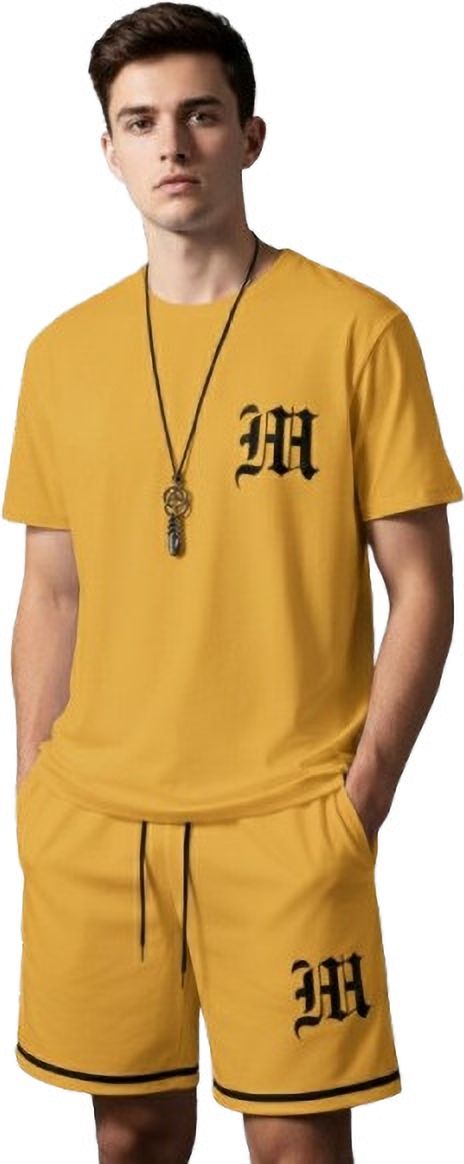 ruggstar Tshirt Regular Shorts Co-ords Set-picture-10