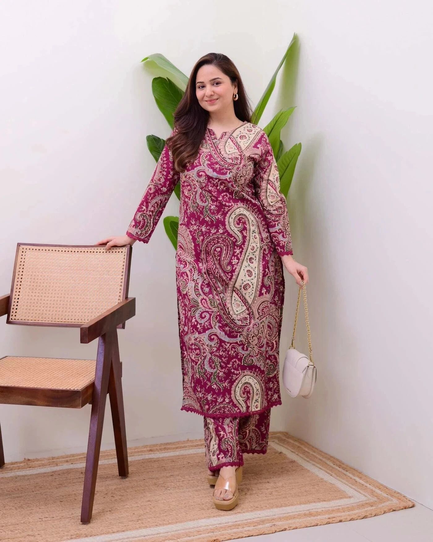Tunic Palazzos Co-ords Set-image-34