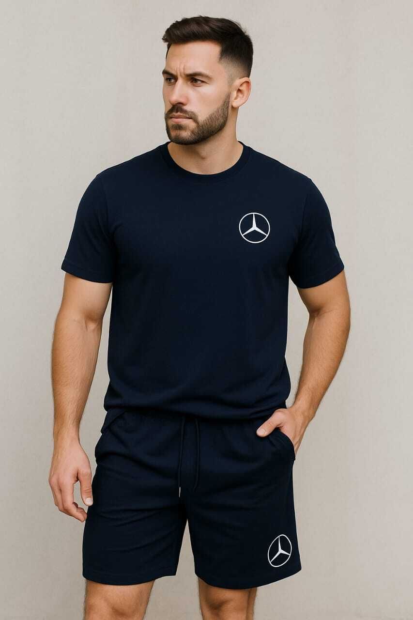 Tshirt Regular Shorts Western Set-image-44