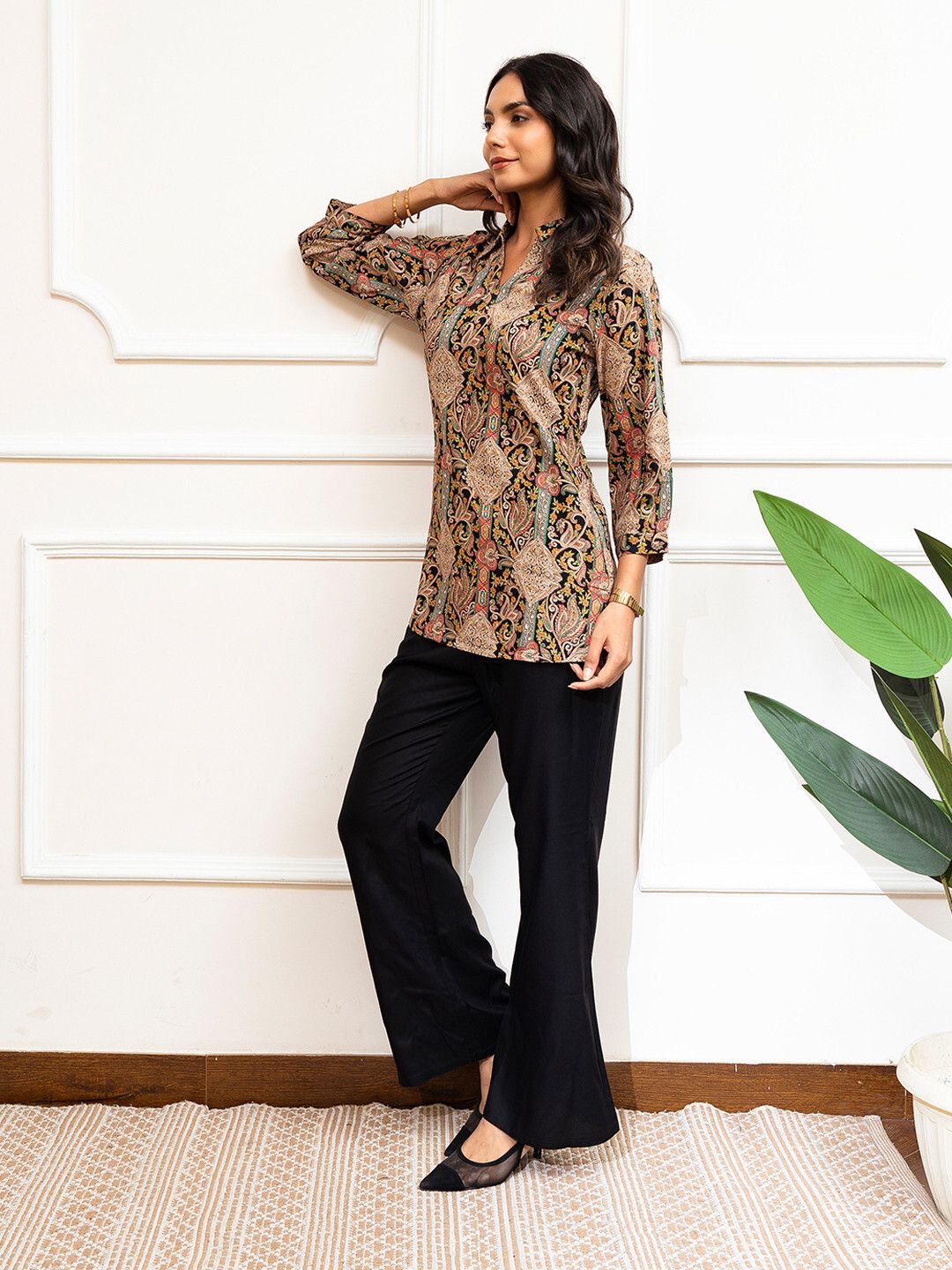 Tunic Palazzos Co-ords Set-image-46