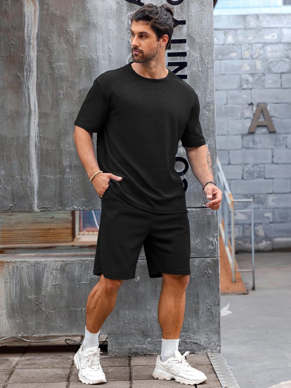 Tshirt Regular Shorts Co-ords Set-image-6