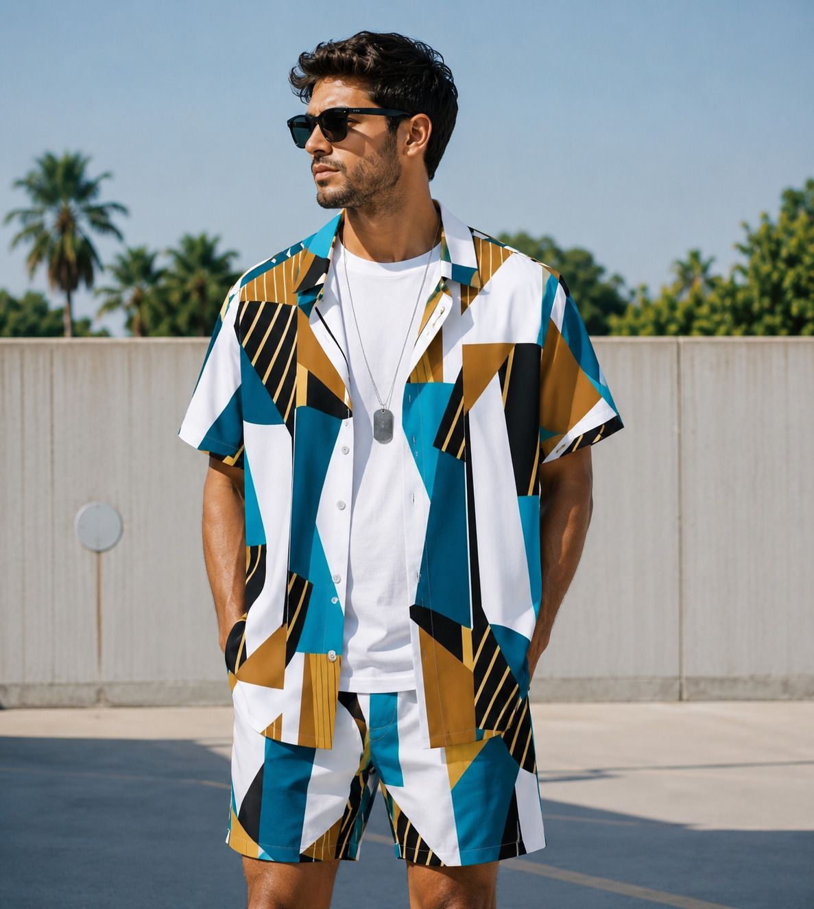 vrundavan fashion Shirt Regular Shorts Co-ords Set-picture-17