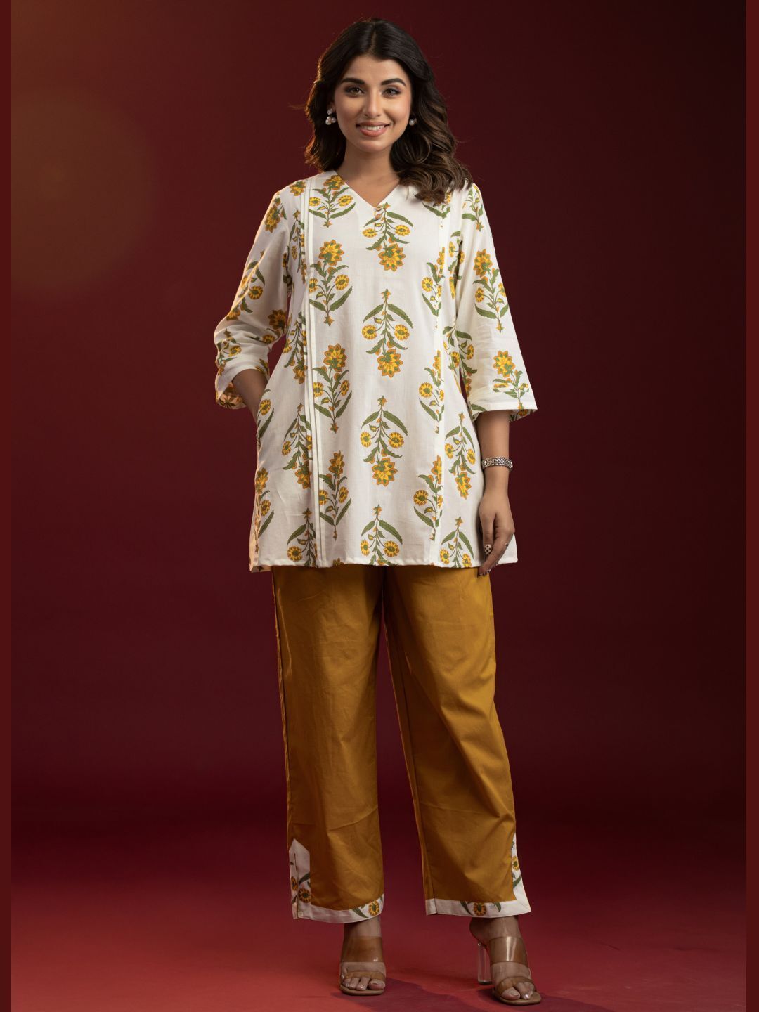 vedana Tunic Palazzos Co-ords Set-picture-2