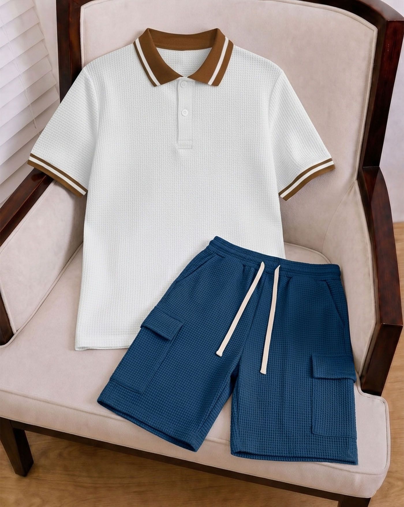 Tshirt Regular Shorts Co-ords Set-image-29