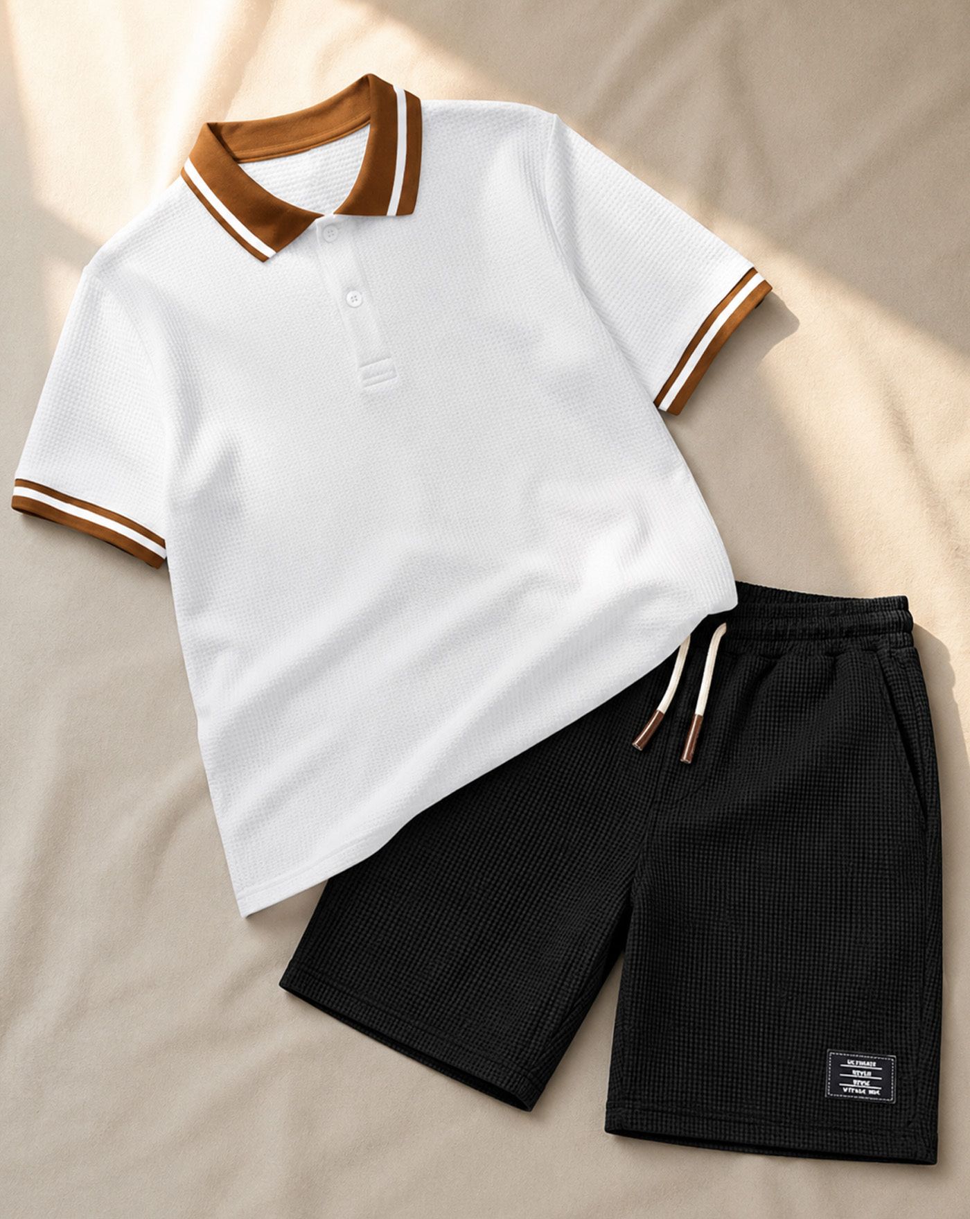 Tshirt Regular Shorts Co-ords Set-image-49