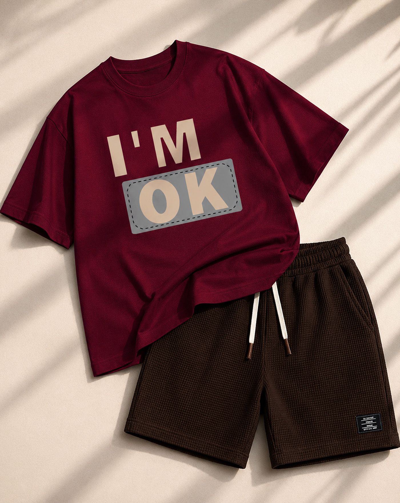 Tshirt Regular Shorts Co-ords Set-image-39