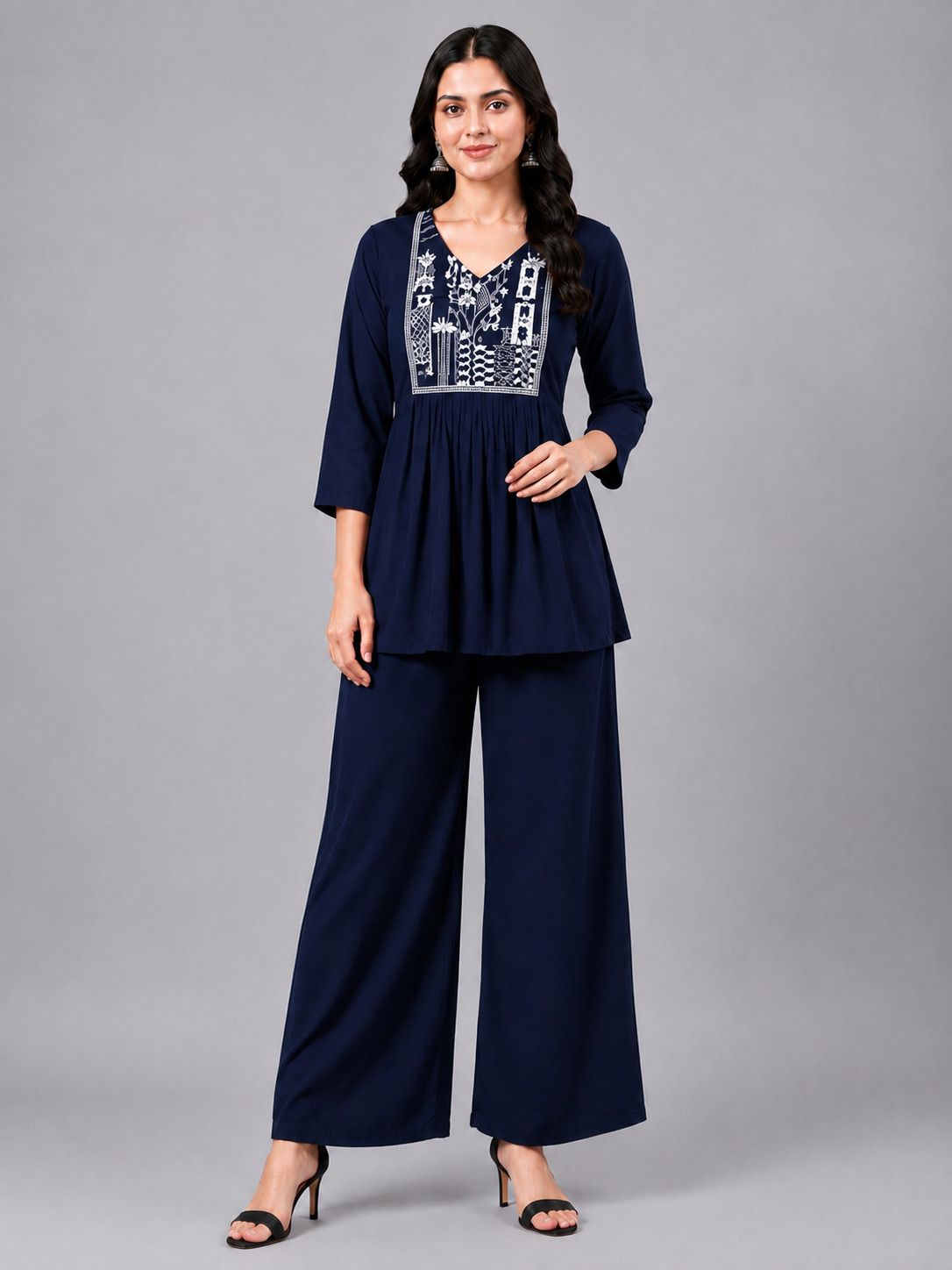 generic Tunic Palazzos Co-ords Set-picture-2