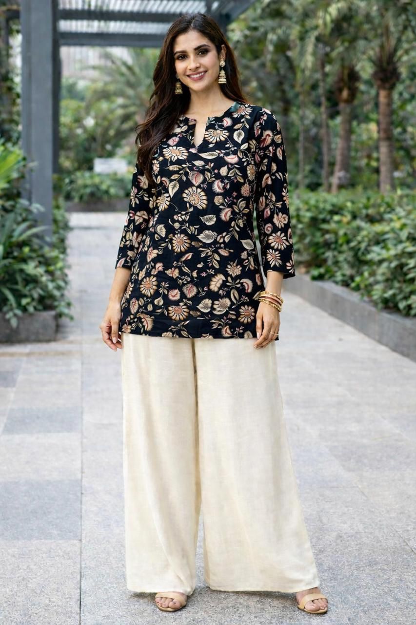 ridhiparidhan Top Palazzos Co-ords Set-picture-30