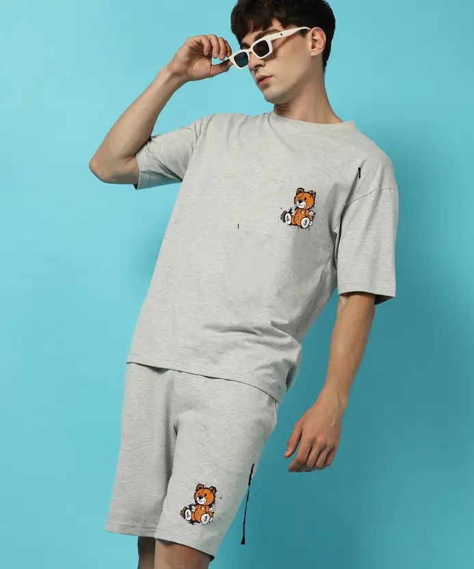 Tshirt Regular Shorts Co-ords Set