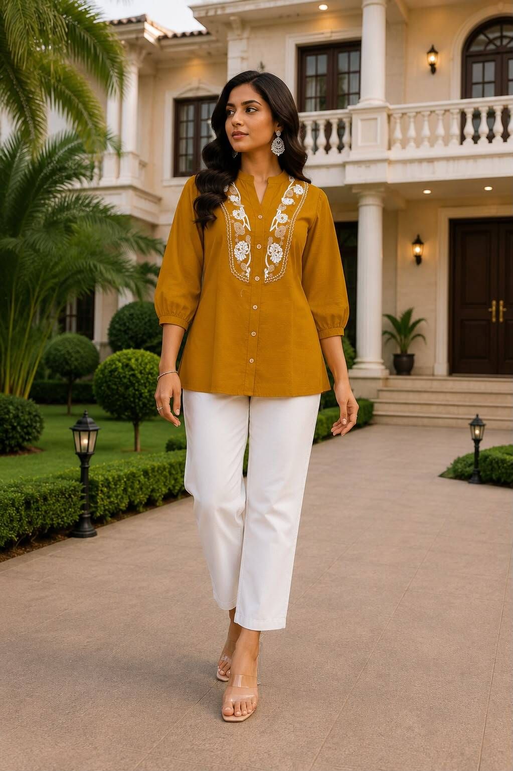 bhavya creation Top Pant Co-ords Set-picture-29