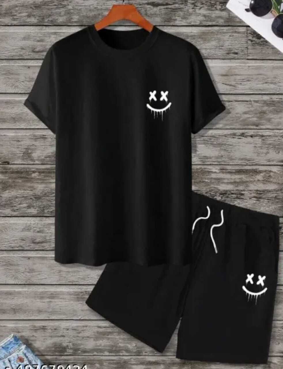 Tshirt Regular Shorts Co-ords Set-image-7