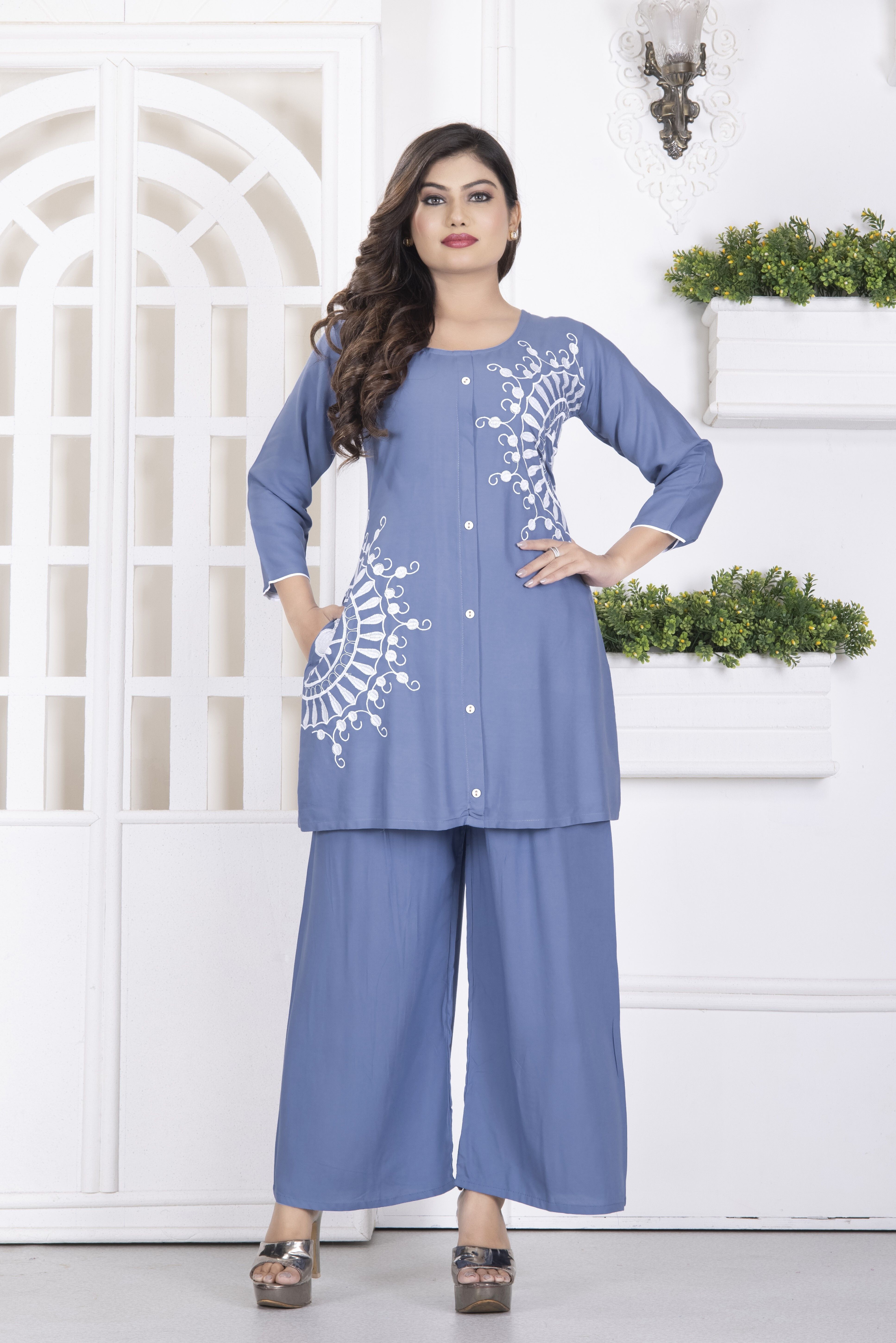 Top Palazzos Co-ords Set