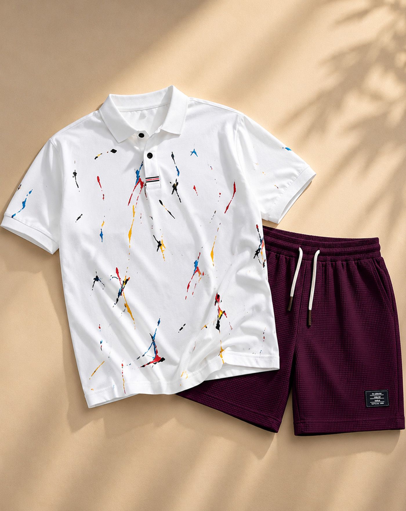 Tshirt Regular Shorts Co-ords Set-image-28