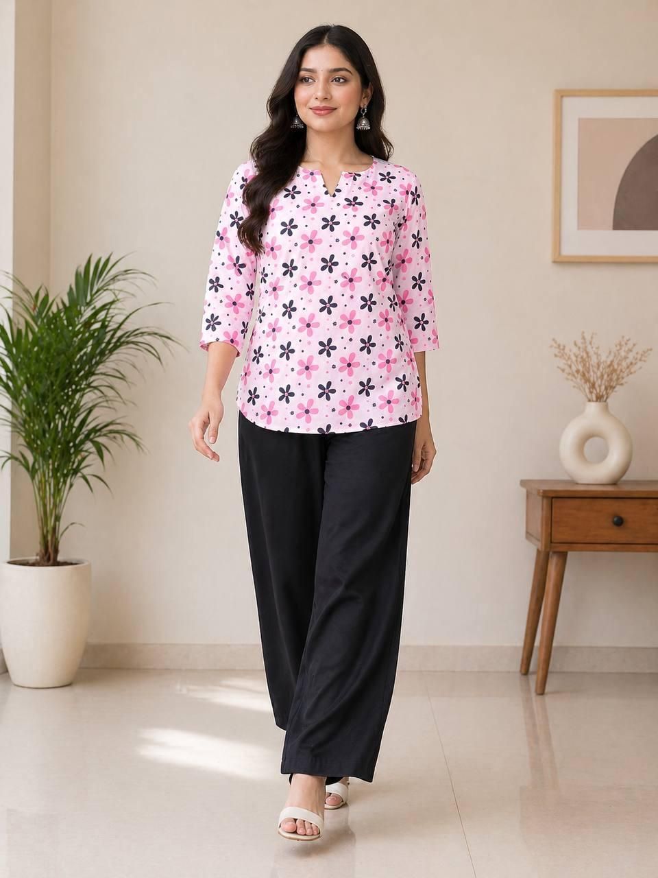 rutuenterpriseonline Top Palazzos Co-ords Set-picture-27