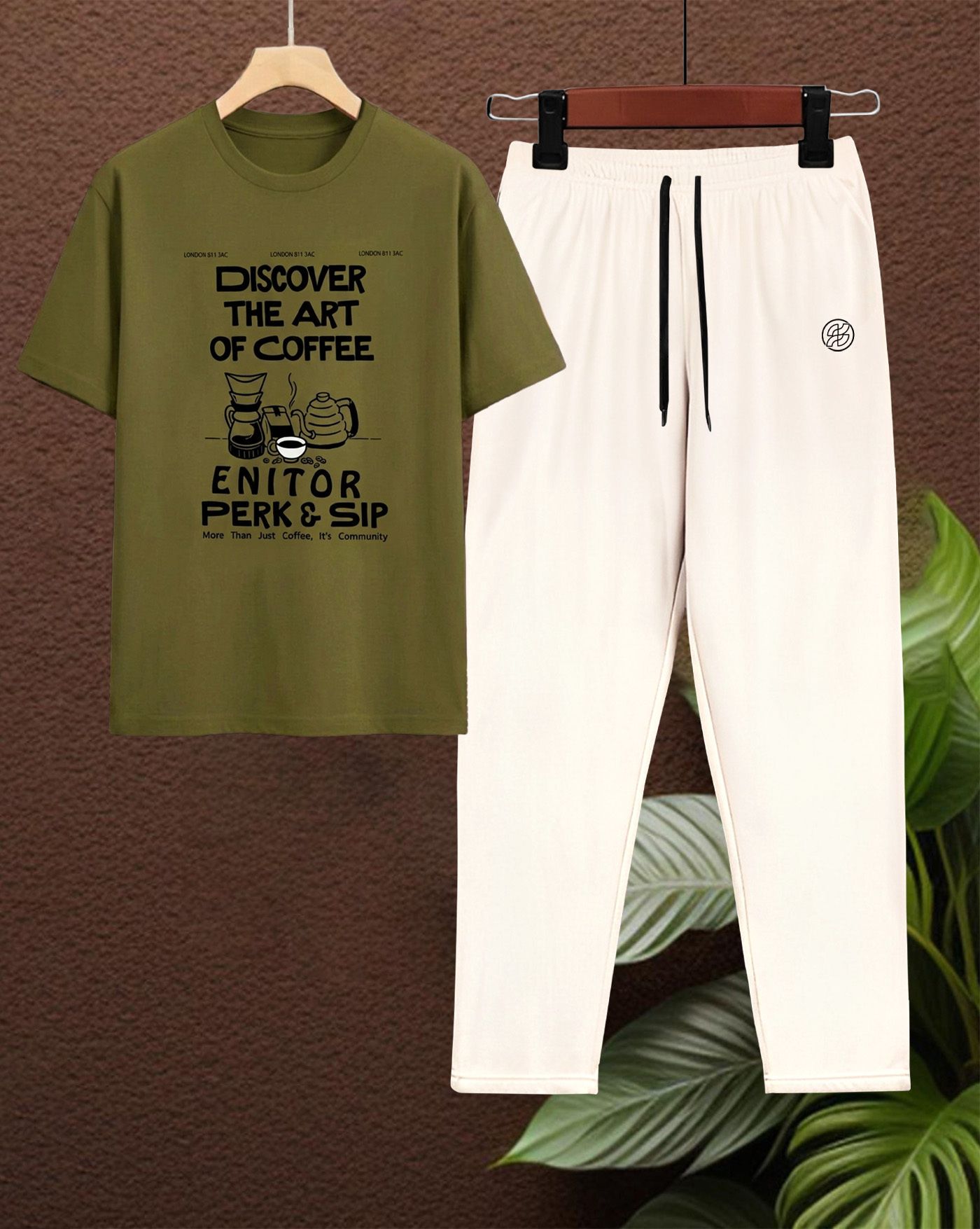 ausk Solid Men Track Suit-picture-43