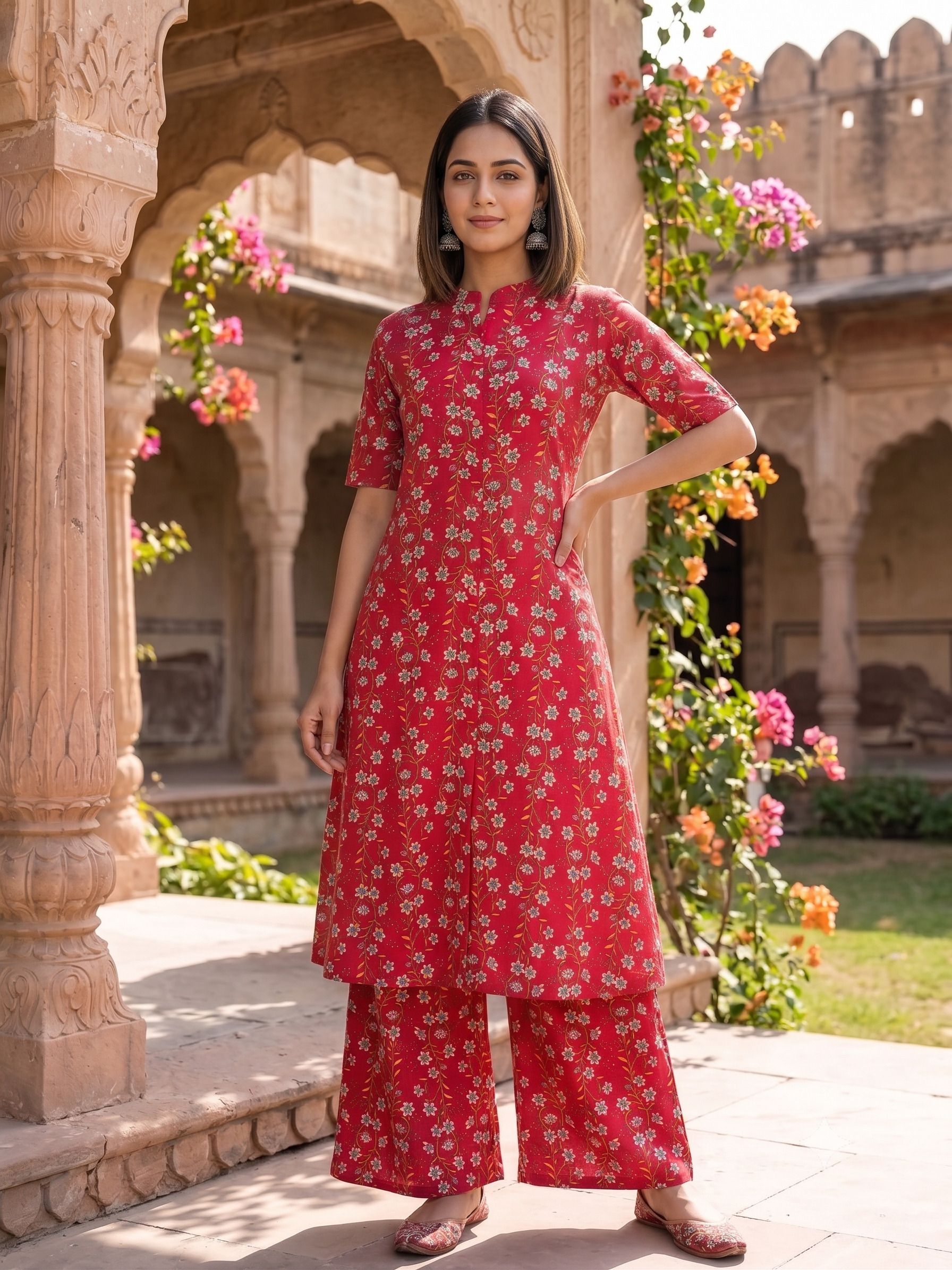 Tunic Palazzos Co-ords Set-image-23