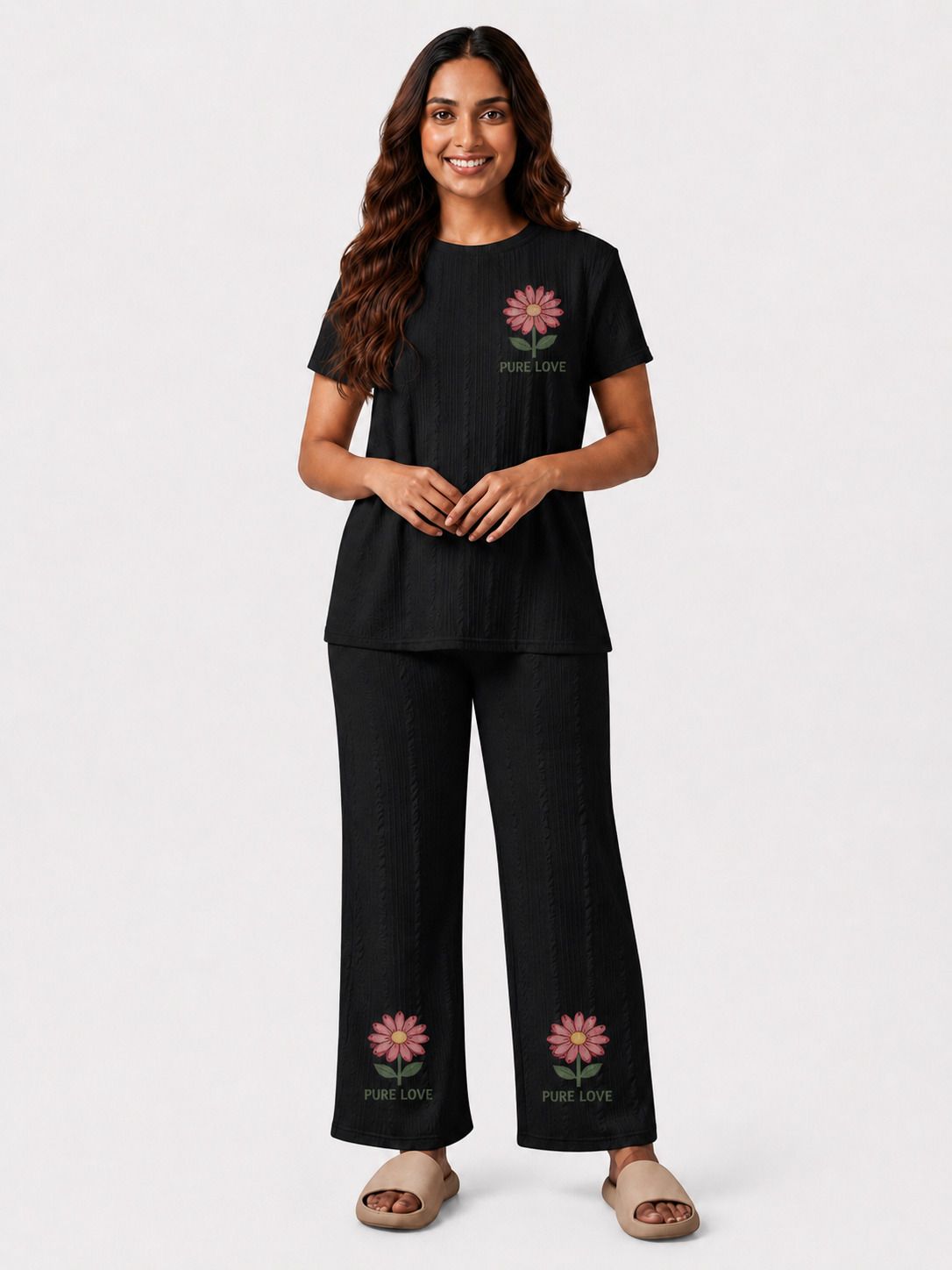 the stanch Tshirt Hot Pants Co-ords Set-picture-34
