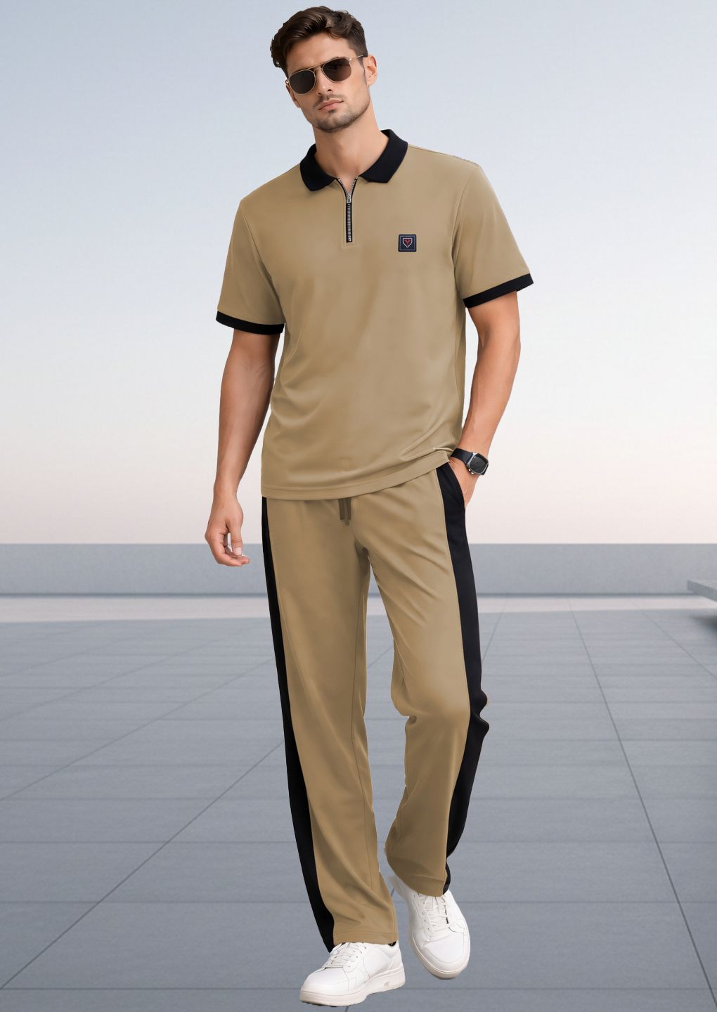 yazole Solid Men Track Suit-picture-47