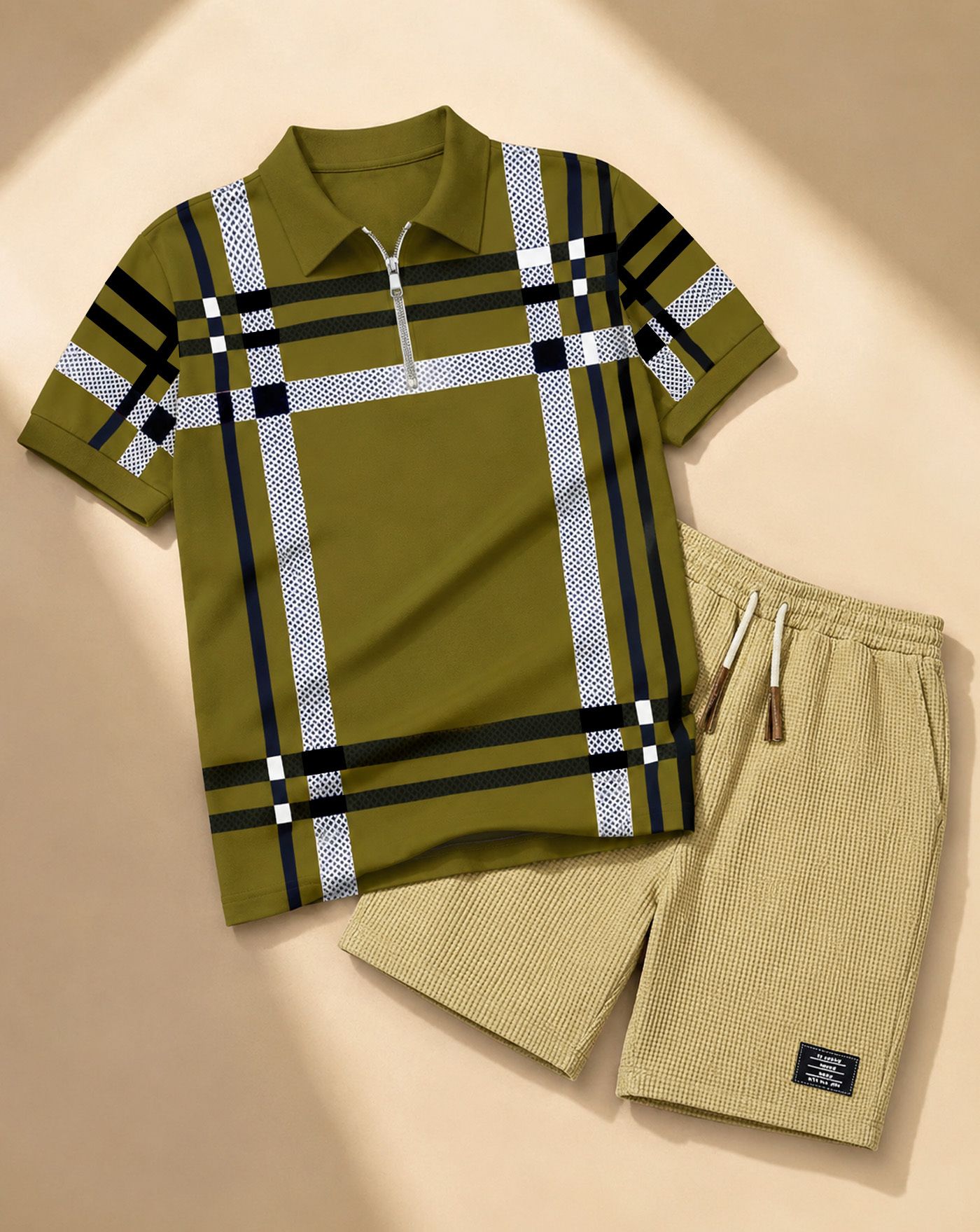 Tshirt Regular Shorts Co-ords Set-image-22