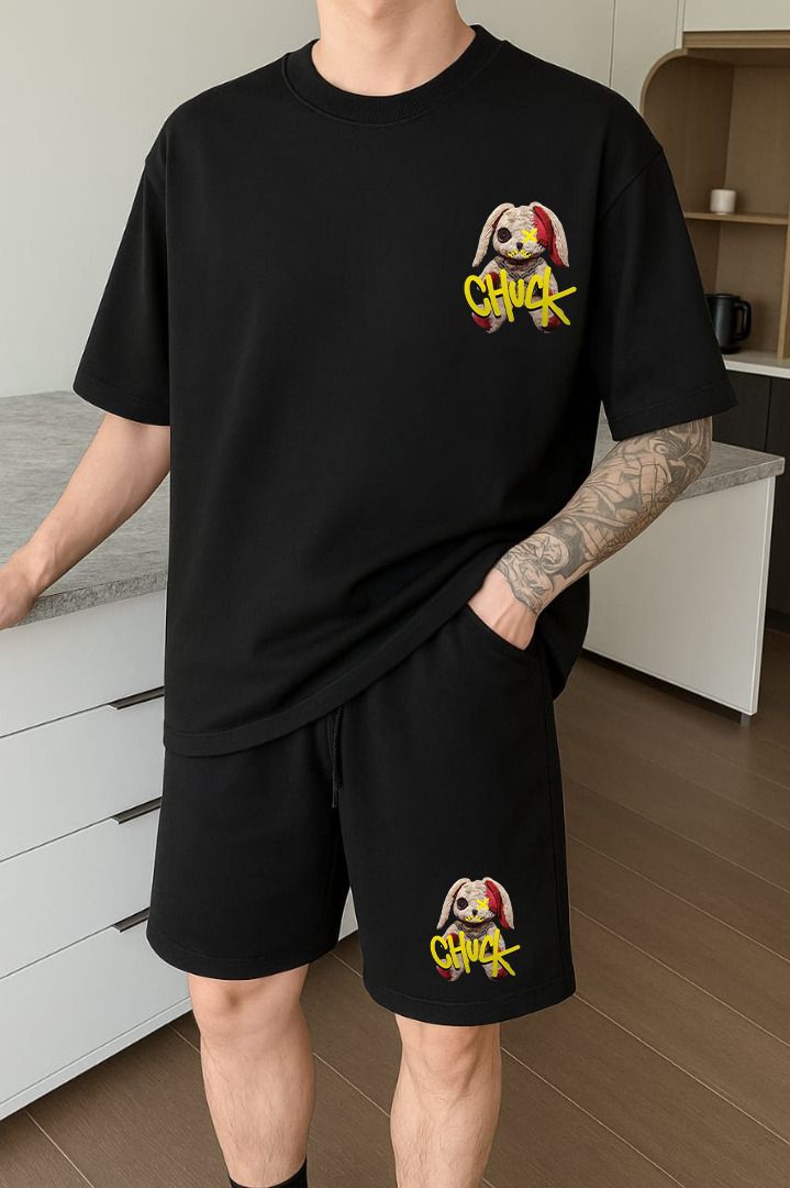 Tshirt Regular Shorts Co-ords Set