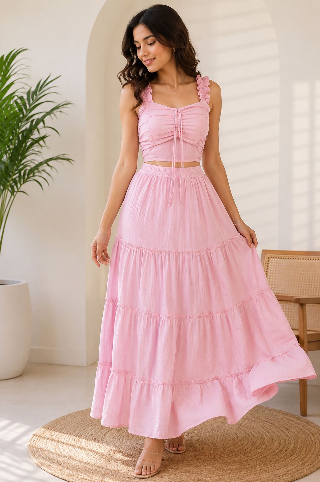 martha fashion Top Skirt Co-ords Set-picture-31