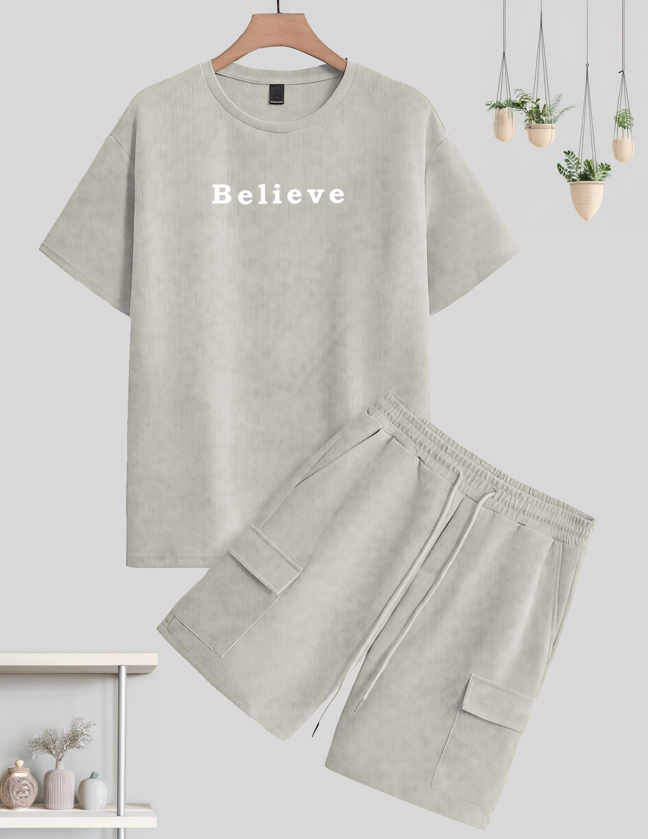 joggers park Tshirt Regular Shorts Co-ords Set-picture-14
