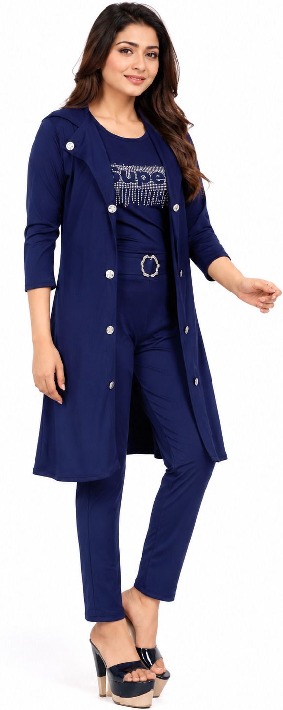 atm Top Pant Co-ords Set with Shrug-picture-8