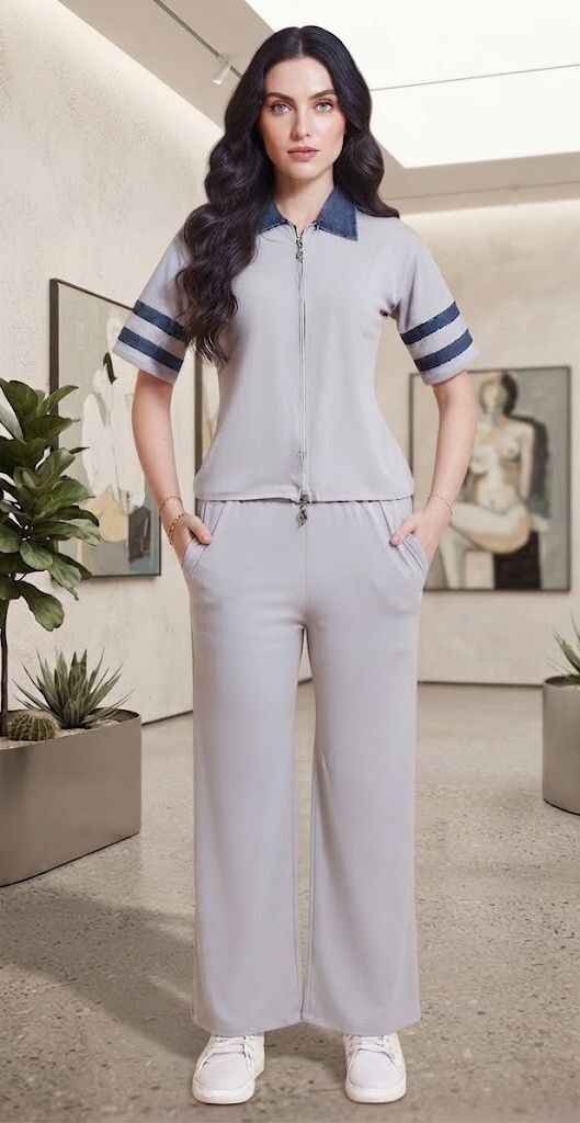 urban cat Tshirt Pant Co-ords Set-picture-4