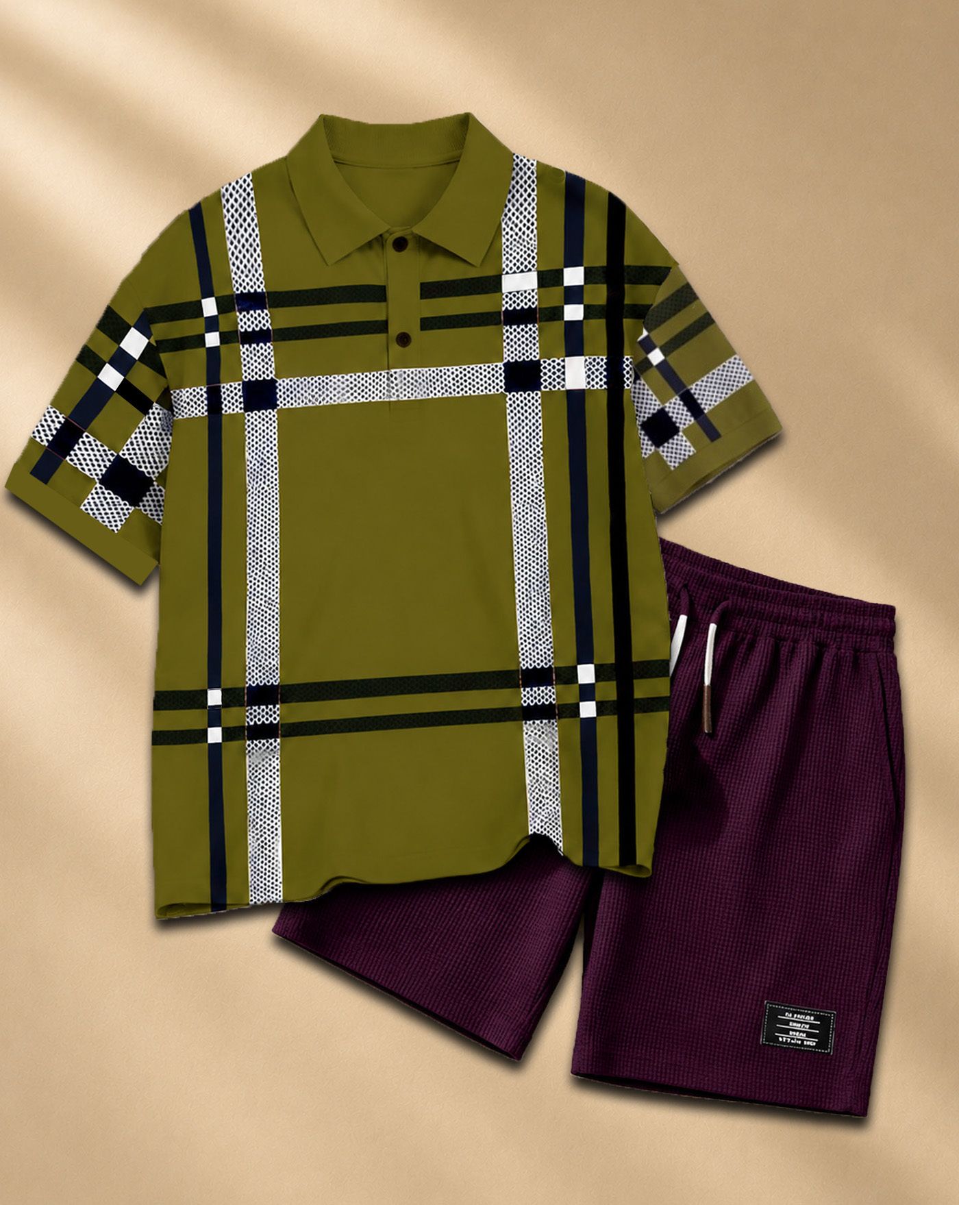 Tshirt Regular Shorts Co-ords Set-image-48