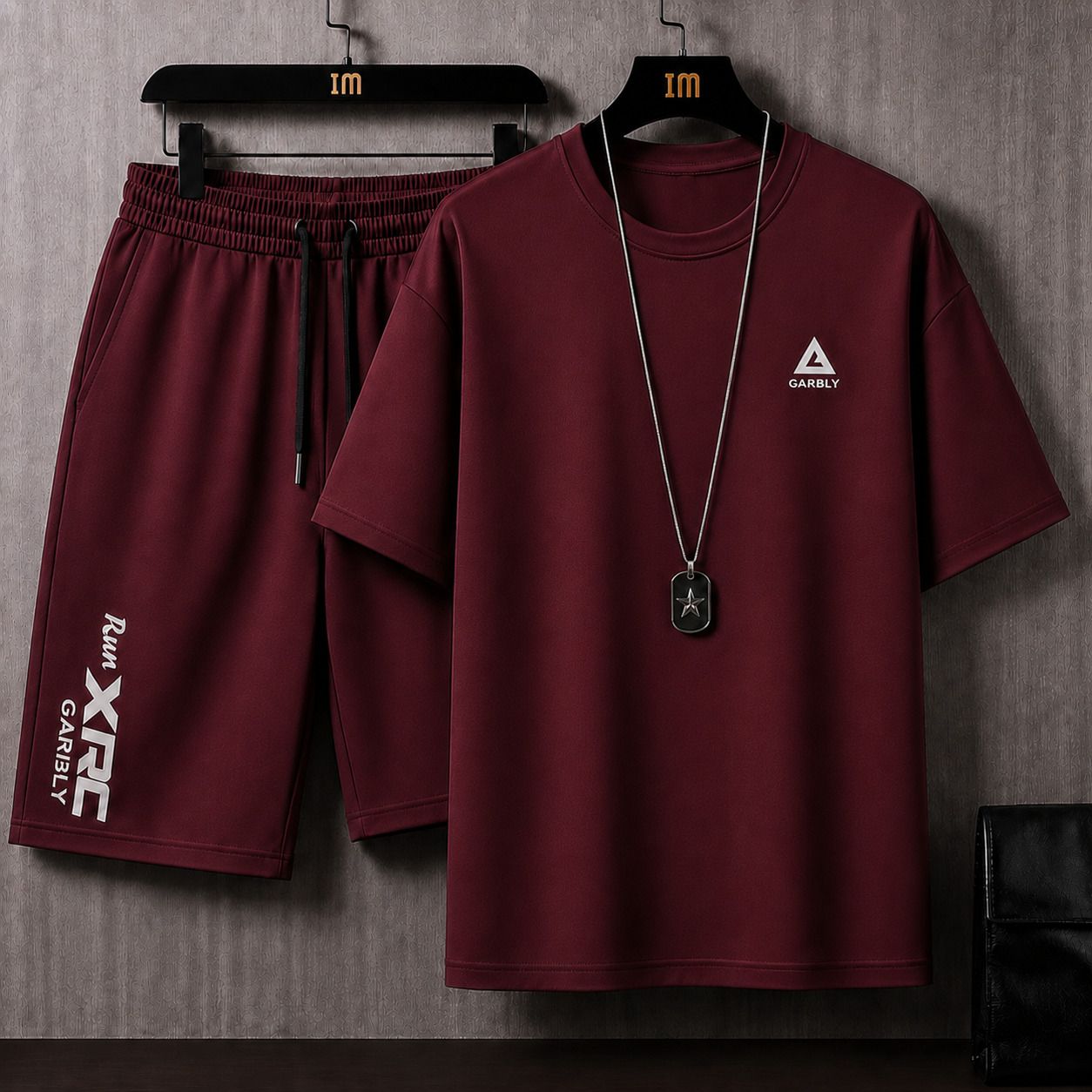 garbly Tshirt Regular Shorts Co-ords Set-picture-3