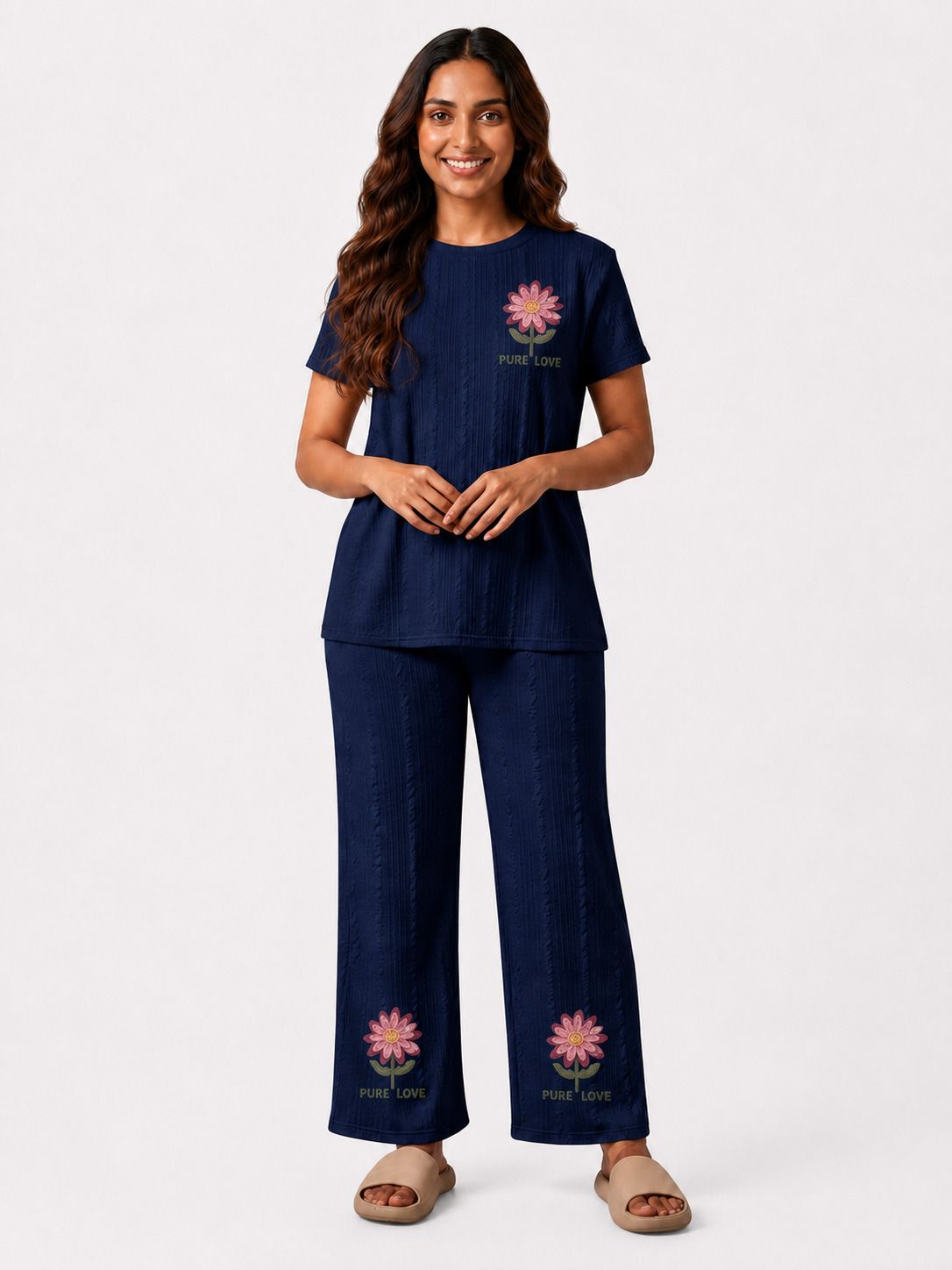 the stanch Tshirt Hot Pants Co-ords Set-picture-14