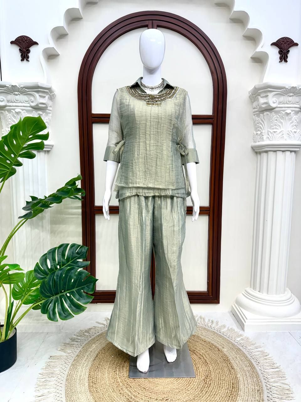 scopeheaven Shirt Palazzos Co-ords Set-picture-30