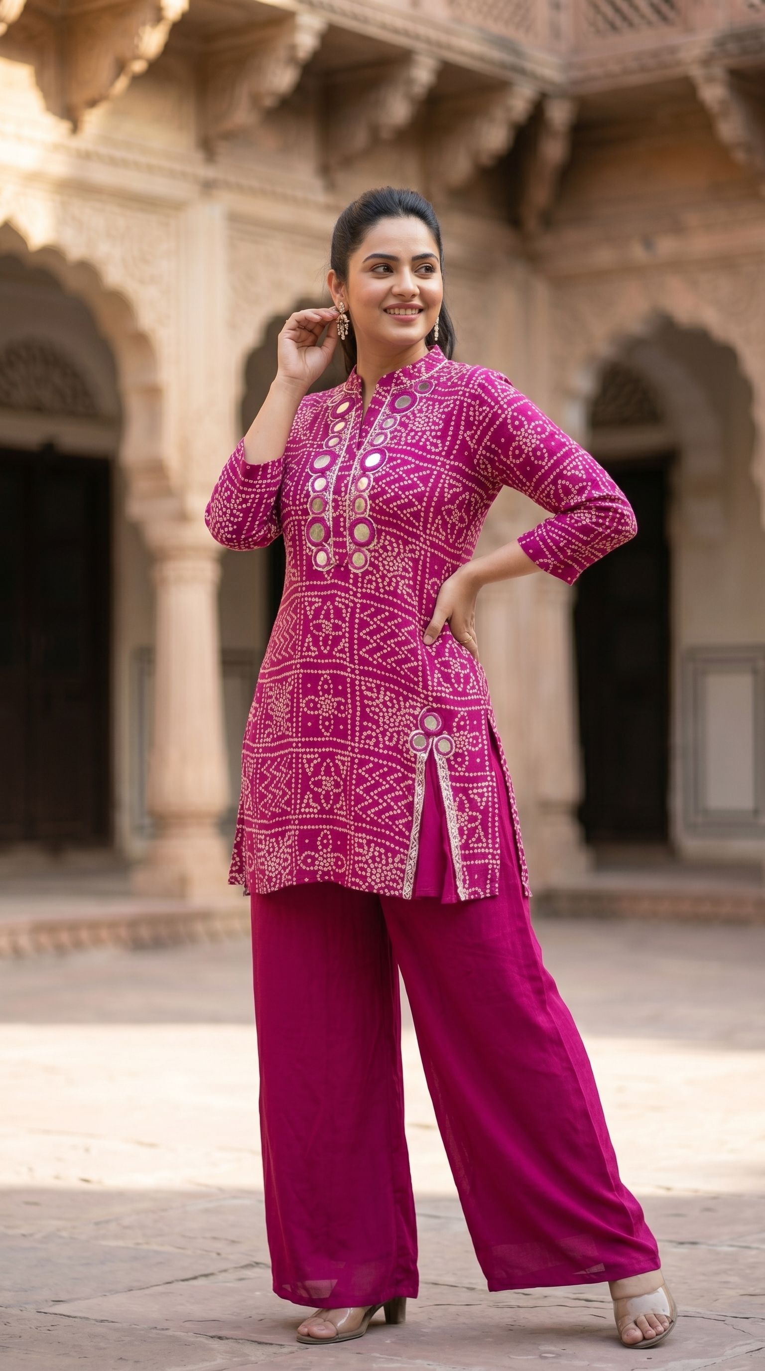 maykr Tunic Palazzos Co-ords Set-picture-18