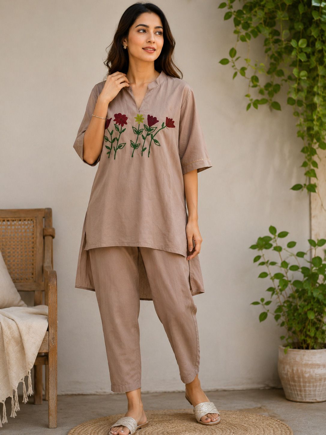 Tunic Pant Co-ords Set-image-42