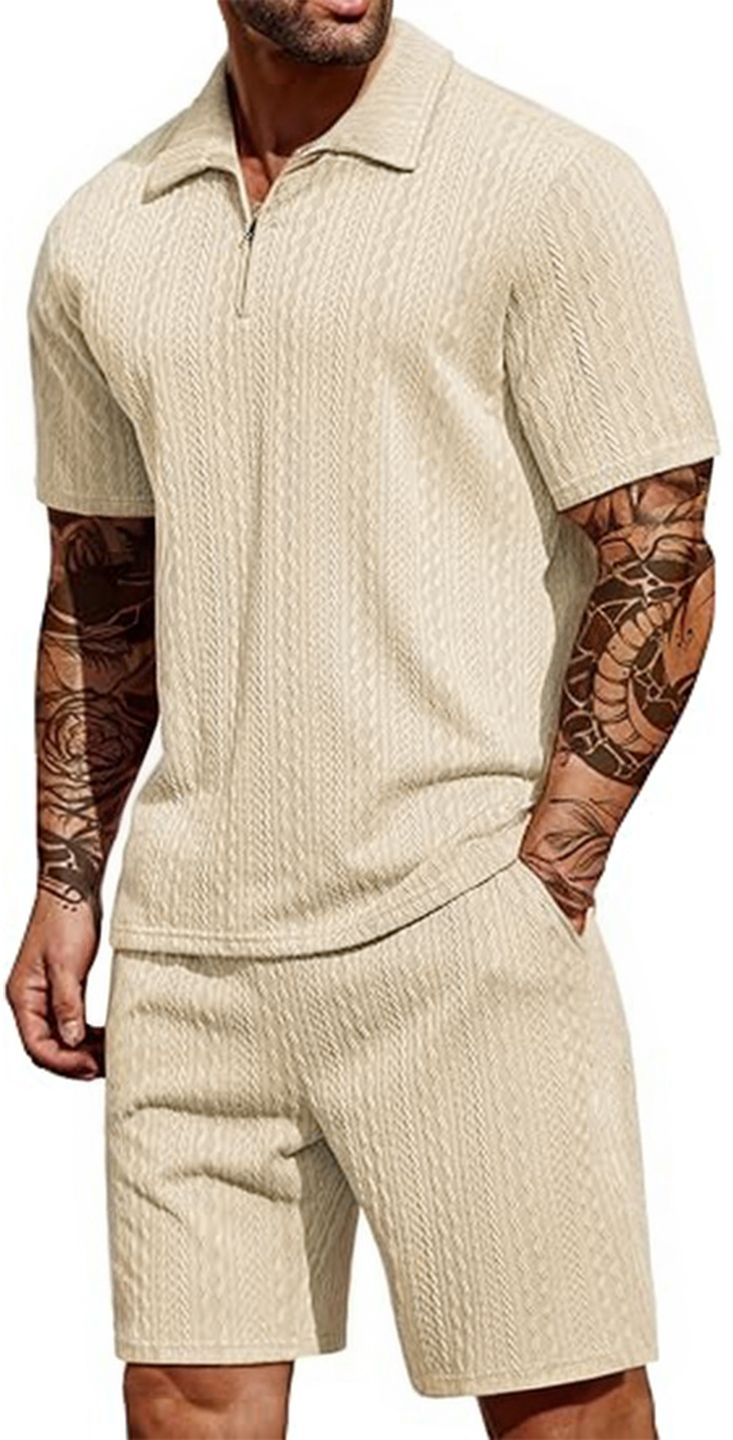 tysort Tshirt Chino Shorts Co-ords Set-picture-26