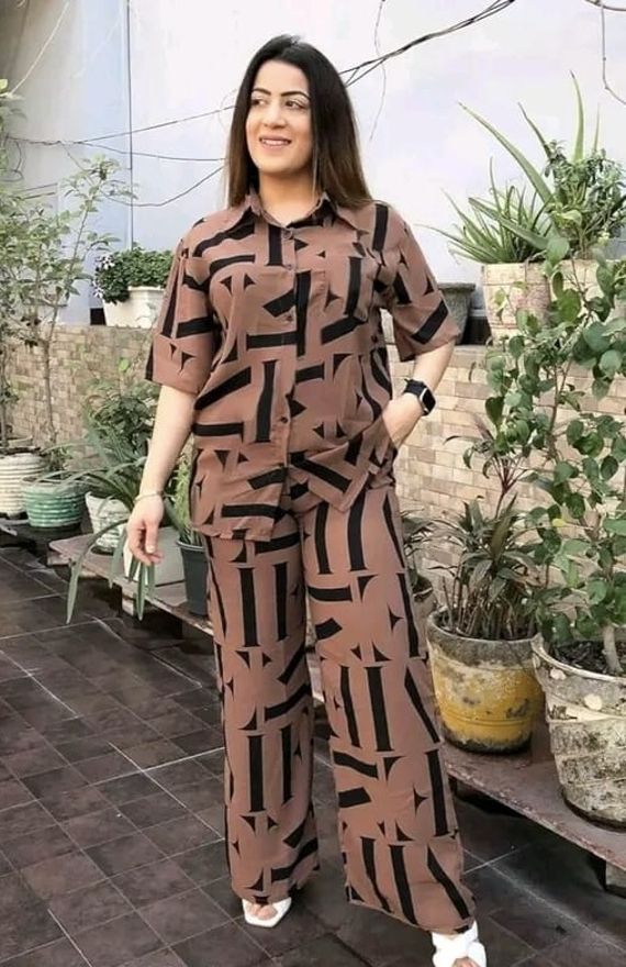 Shirt Palazzos Co-ords Set
