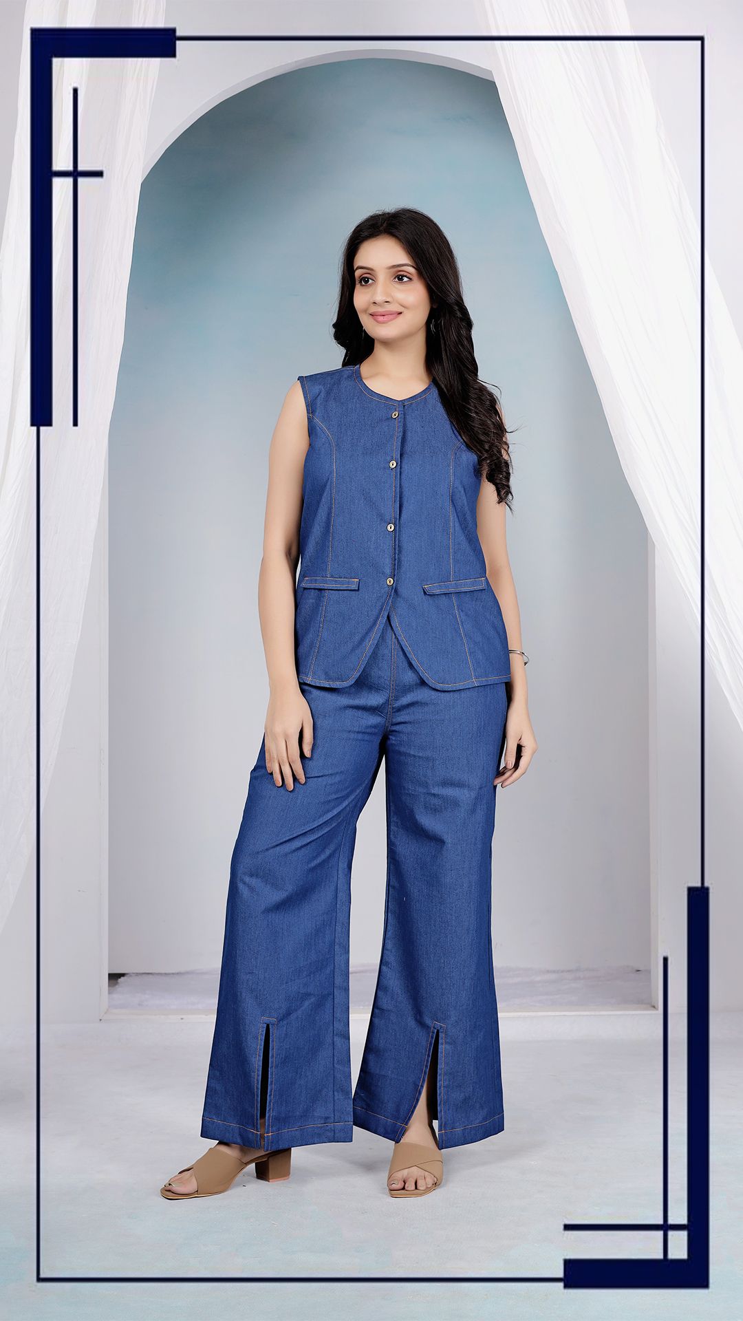Waistcoat Pant Western Set-image-1