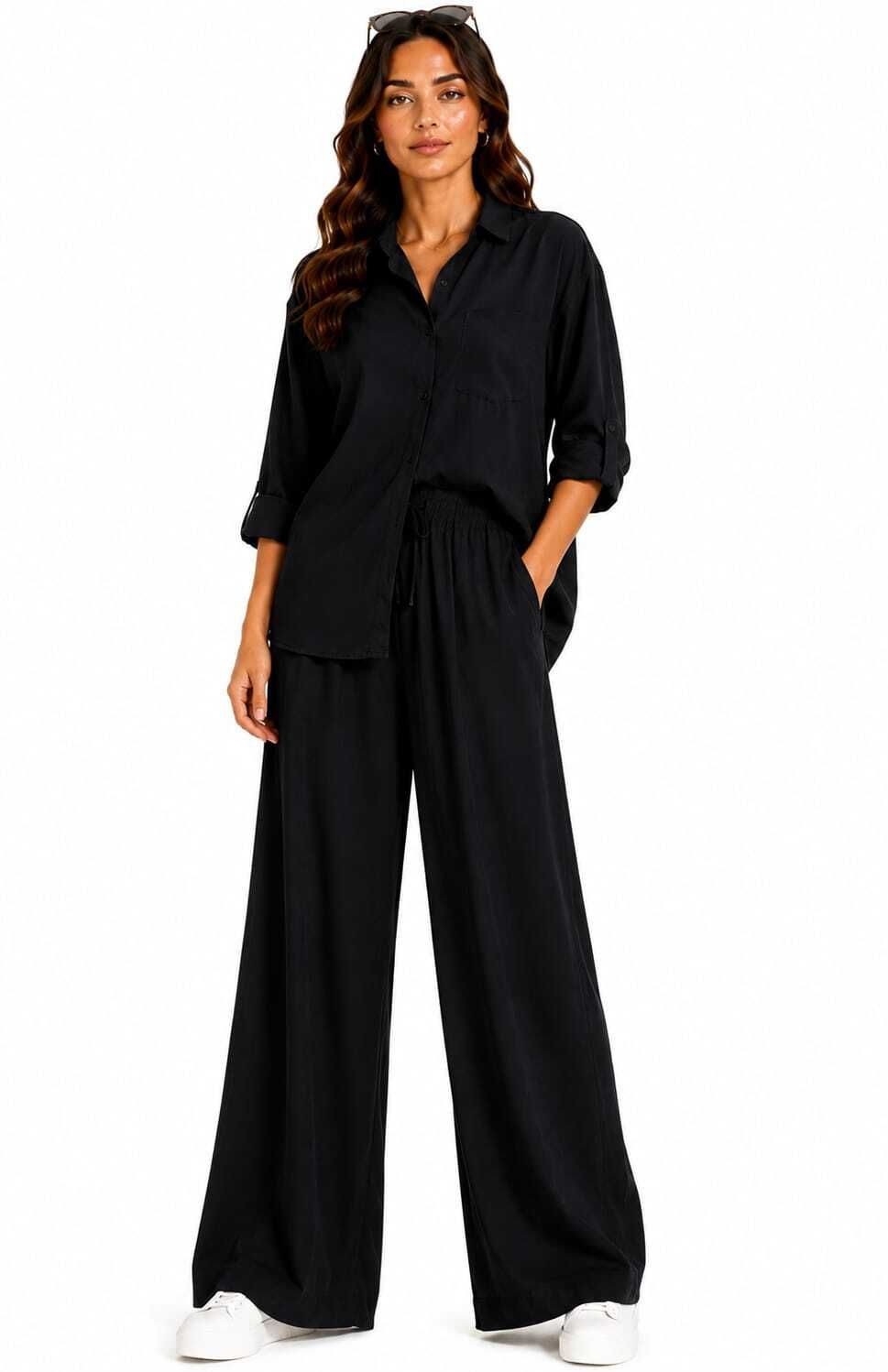 shivene Shirt Palazzos Co-ords Set-picture-43