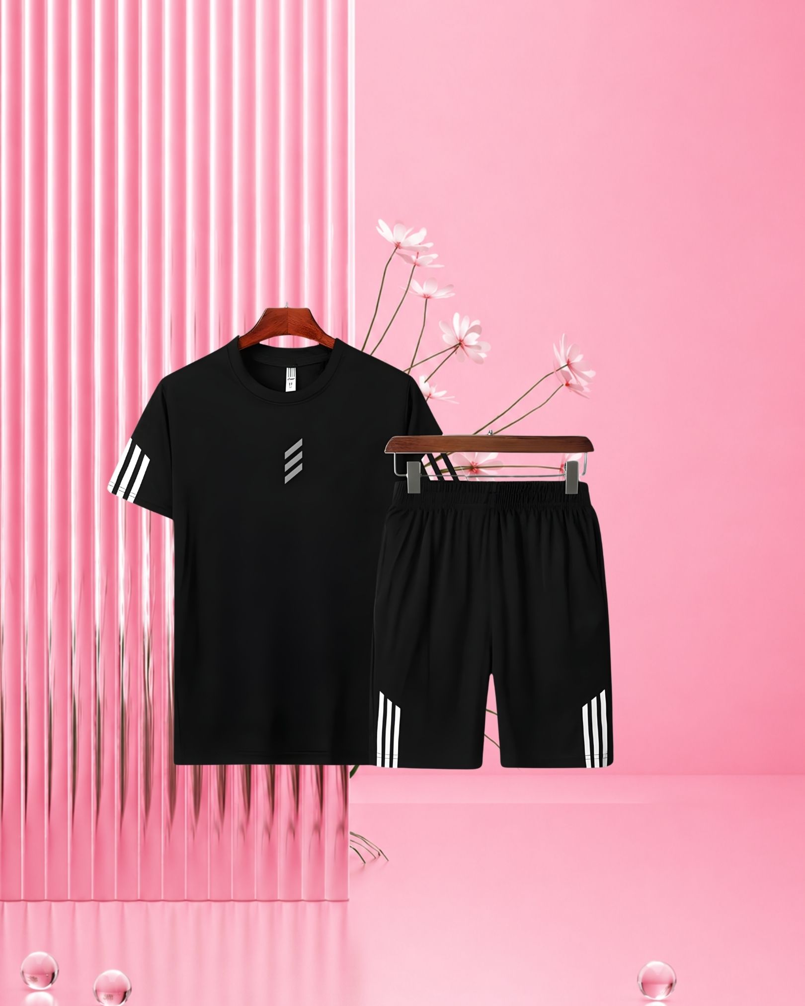 moonfigure Tshirt Regular Shorts Co-ords Set-picture-21